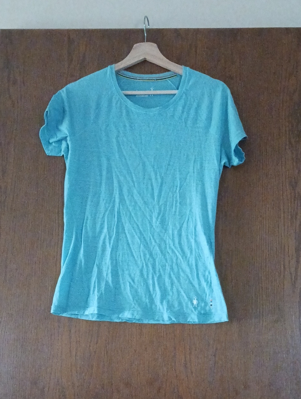 Smartwool Tee Aqua Sz M
